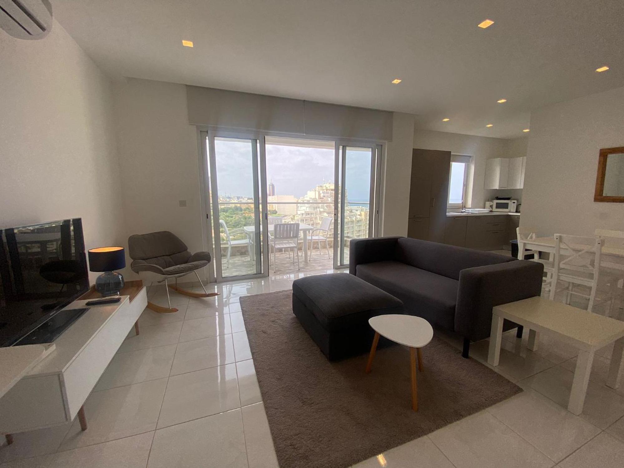 Spectacular Distant Seaview Apt Sliema Exterior photo